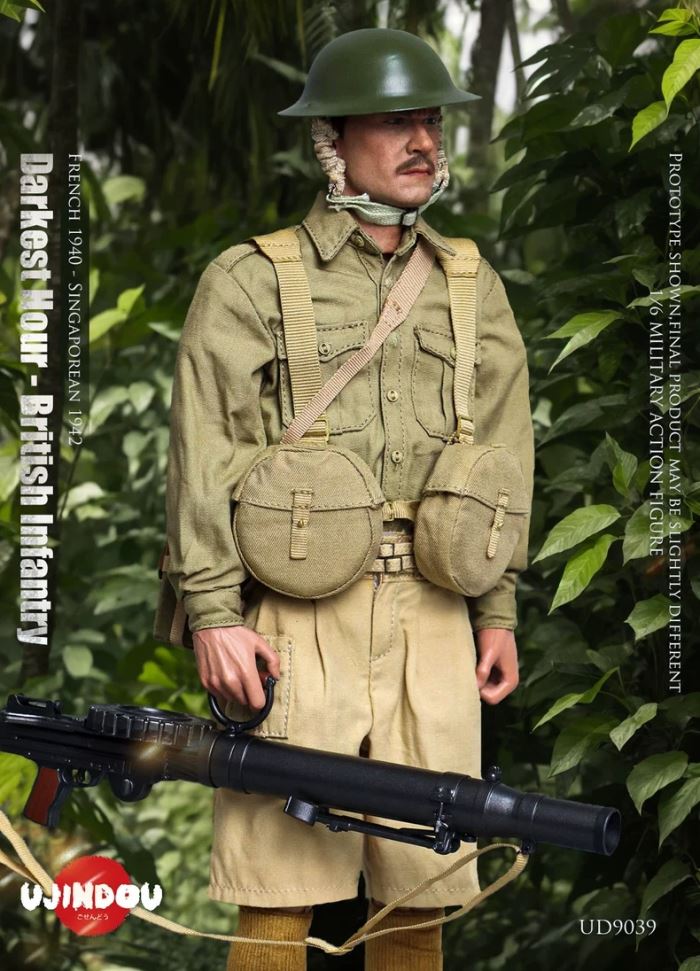 WWII British Infantry France 1940-Singapore 1942 1/6
