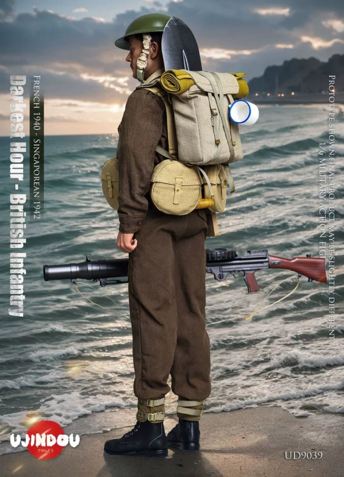 WWII British Infantry France 1940-Singapore 1942 1/6