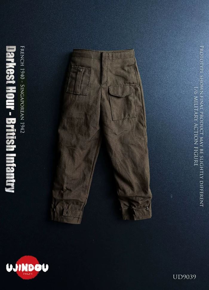 WWII British Infantry France 1940-Singapore 1942 1/6