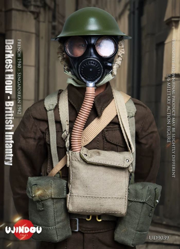 WWII British Infantry France 1940-Singapore 1942 1/6