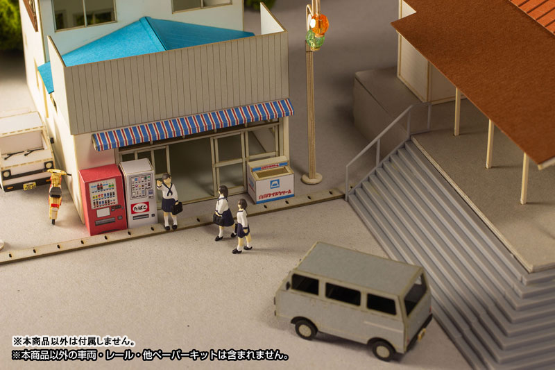 Paper kit Town Corner Accessory Series Store General Store 1/80