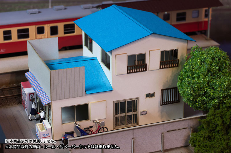 Paper kit Town Corner Accessory Series Store General Store 1/80