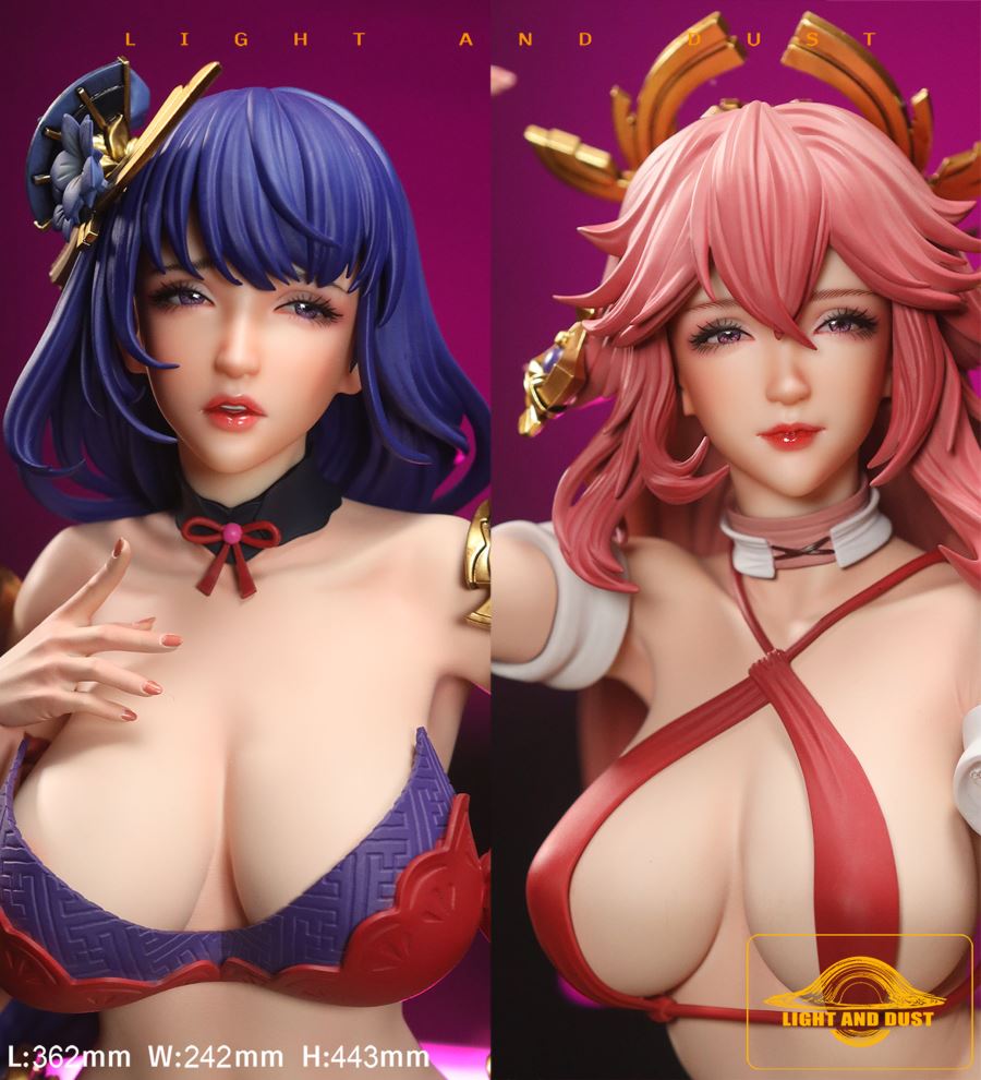 Raiden Shogun & Yae Miko - Genshin Impact 1/4