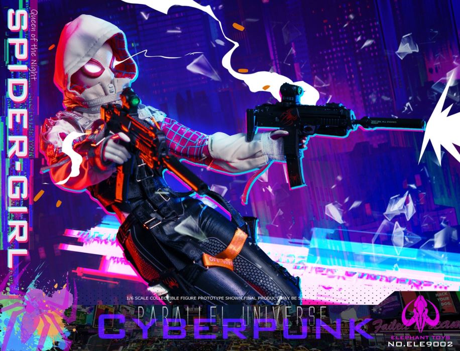 Cyber ​​Spider Woman 1/6