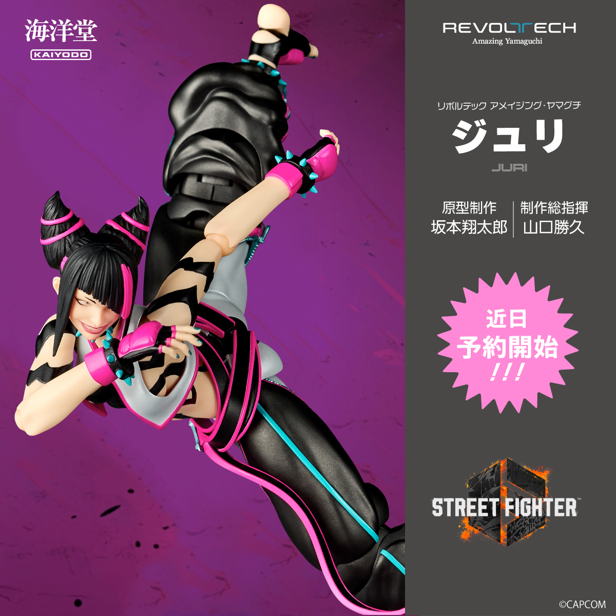The Amazing Yamaguchi Street Fighter Series Juri