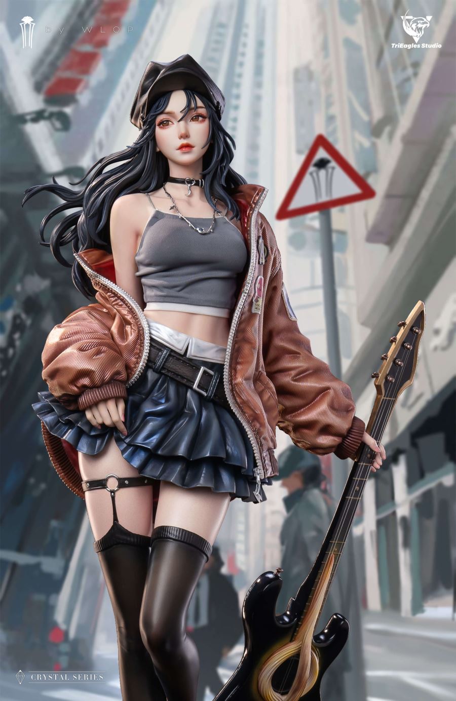 Crystal Series First Encounter by WLOP