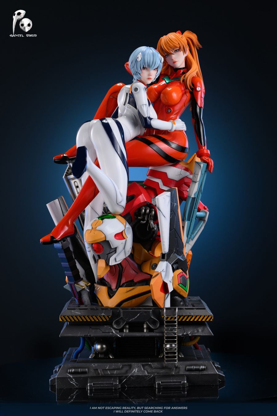 Rei Ayanami & Asuka - Neon Genesis Evangelion 1/4
