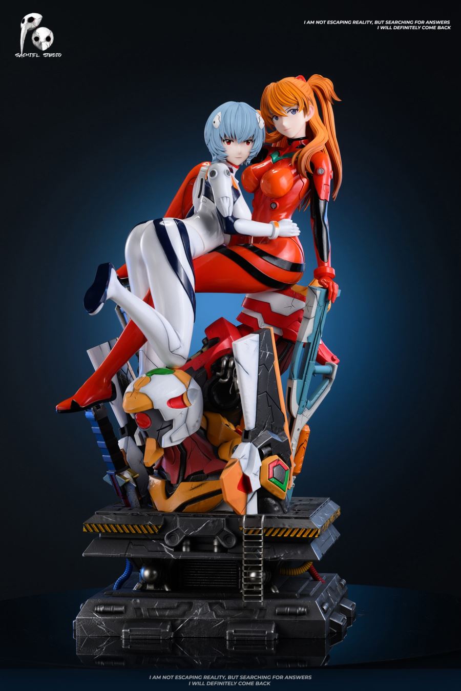 Rei Ayanami & Asuka - Neon Genesis Evangelion 1/4