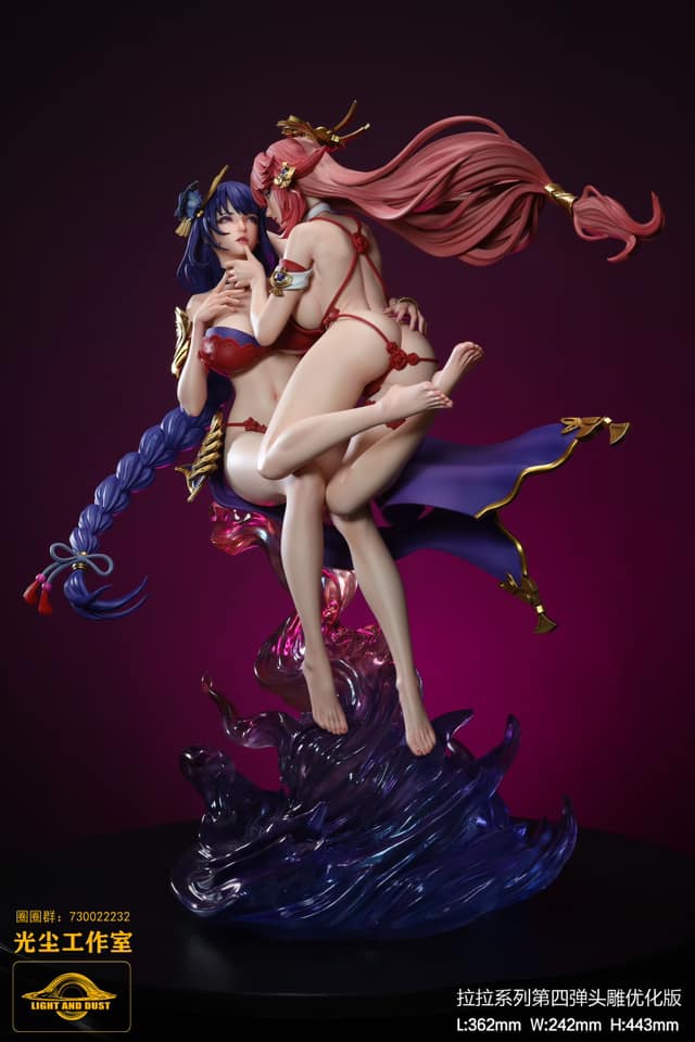 Raiden Shogun & Yae Miko - Genshin Impact 1/4