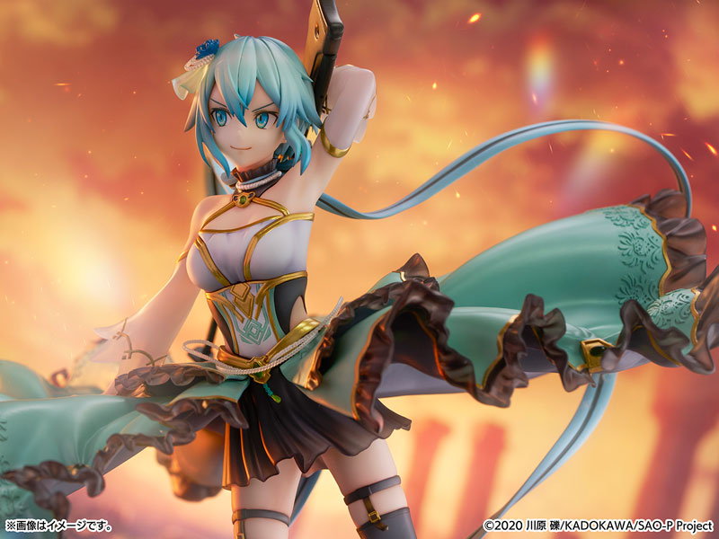 SHIBUYA SCRAMBLE FIGURE Sword Art Online Sinon -Crystal Dress Ver.- 1/7
