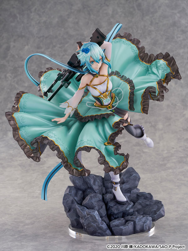SHIBUYA SCRAMBLE FIGURE Sword Art Online Sinon -Crystal Dress Ver.- 1/7
