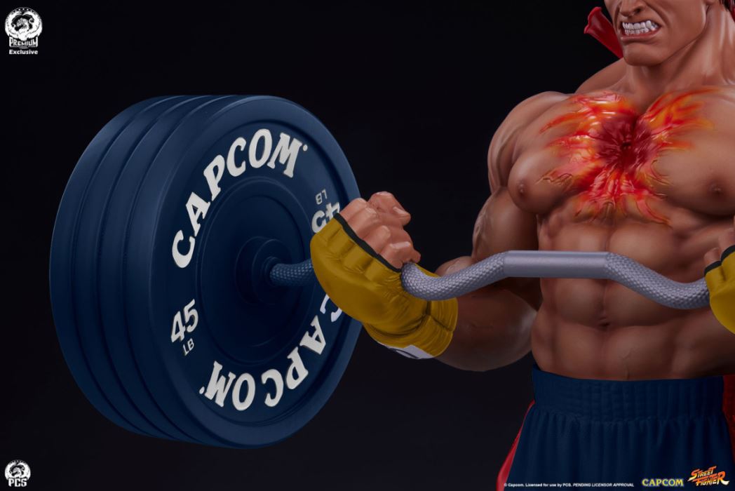 Street Fighter Ryu Powerlifting 1/4