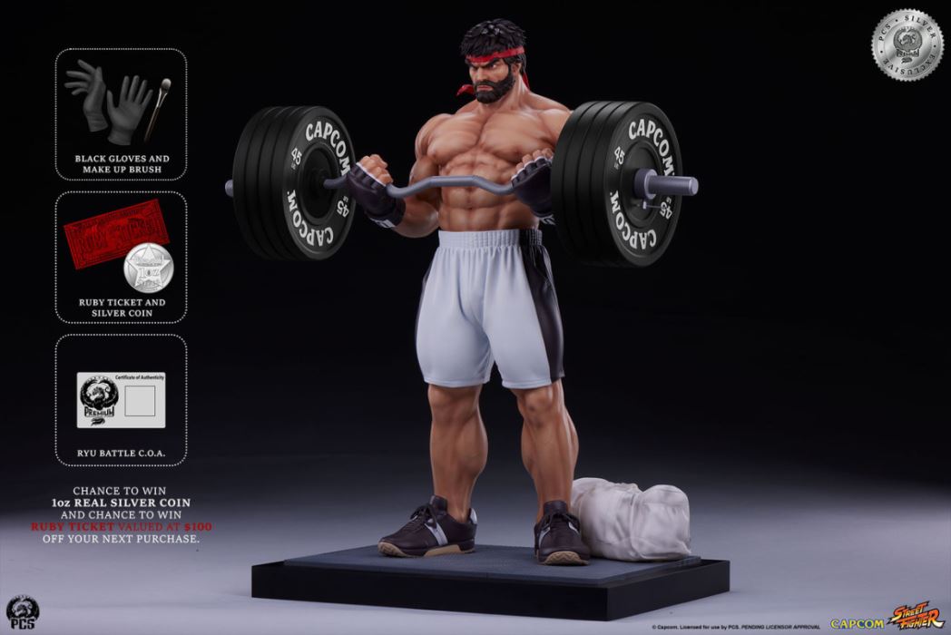 Street Fighter Ryu Powerlifting 1/4