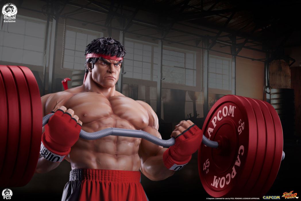 Street Fighter Ryu Powerlifting 1/4