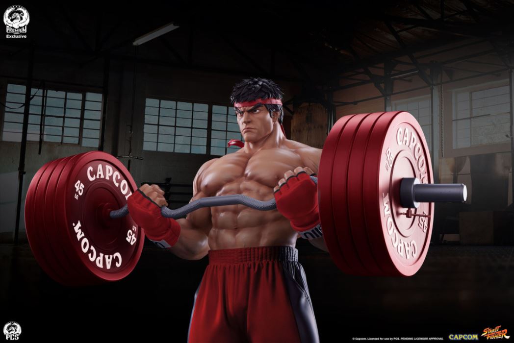 Street Fighter Ryu Powerlifting 1/4