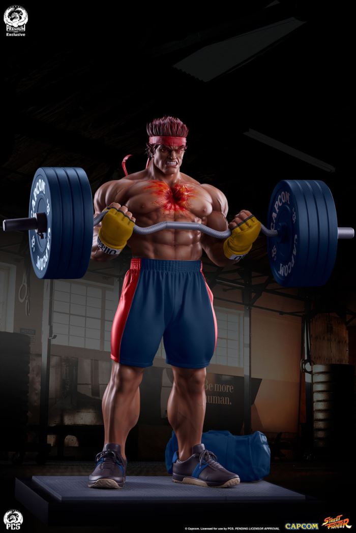 Street Fighter Ryu Powerlifting 1/4