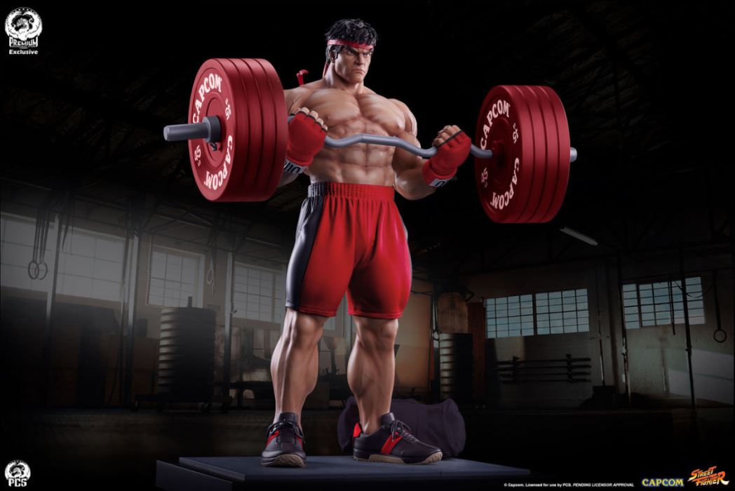 Street Fighter Ryu Powerlifting 1/4
