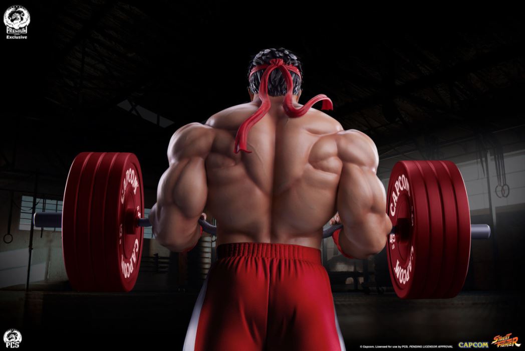 Street Fighter Ryu Powerlifting 1/4