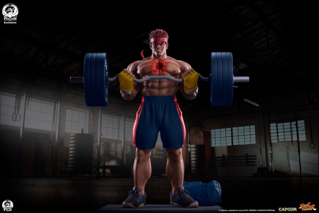 Street Fighter Ryu Powerlifting 1/4