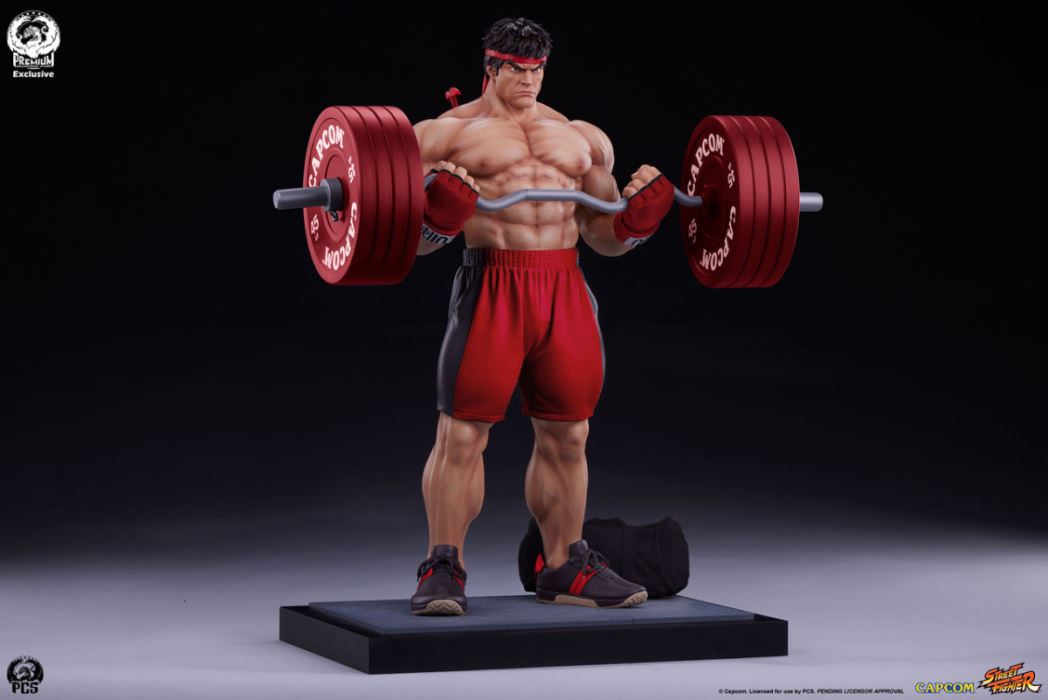 Street Fighter Ryu Powerlifting 1/4