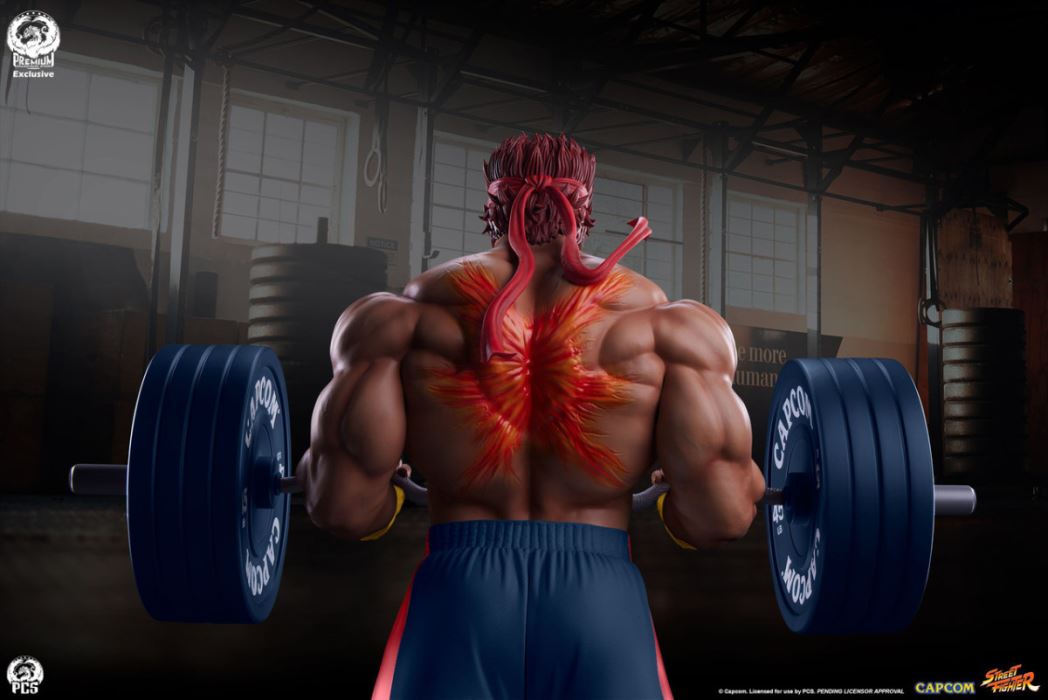 Street Fighter Ryu Powerlifting 1/4