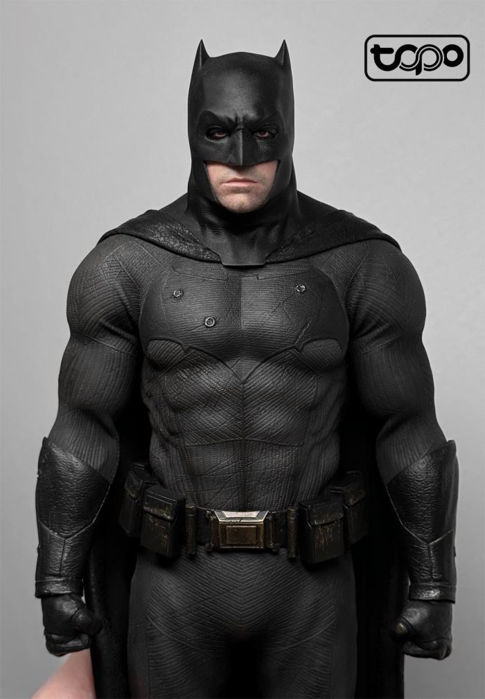 Desert Batman BVS Light Armor Head Sculpture