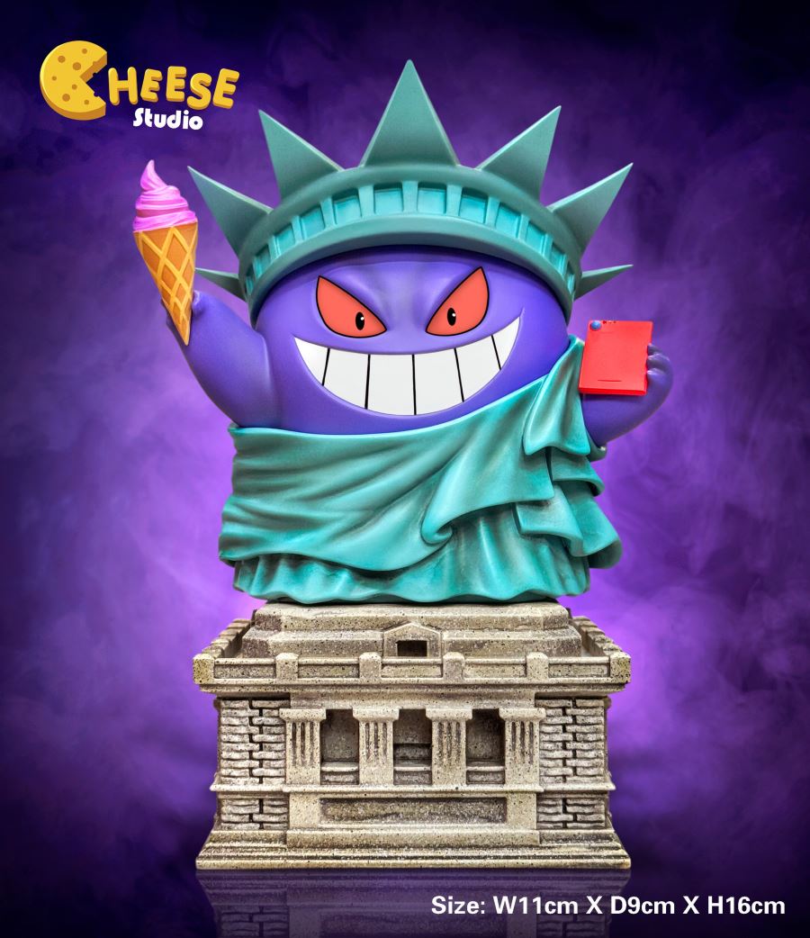 Gengar cos Statue of Liberty