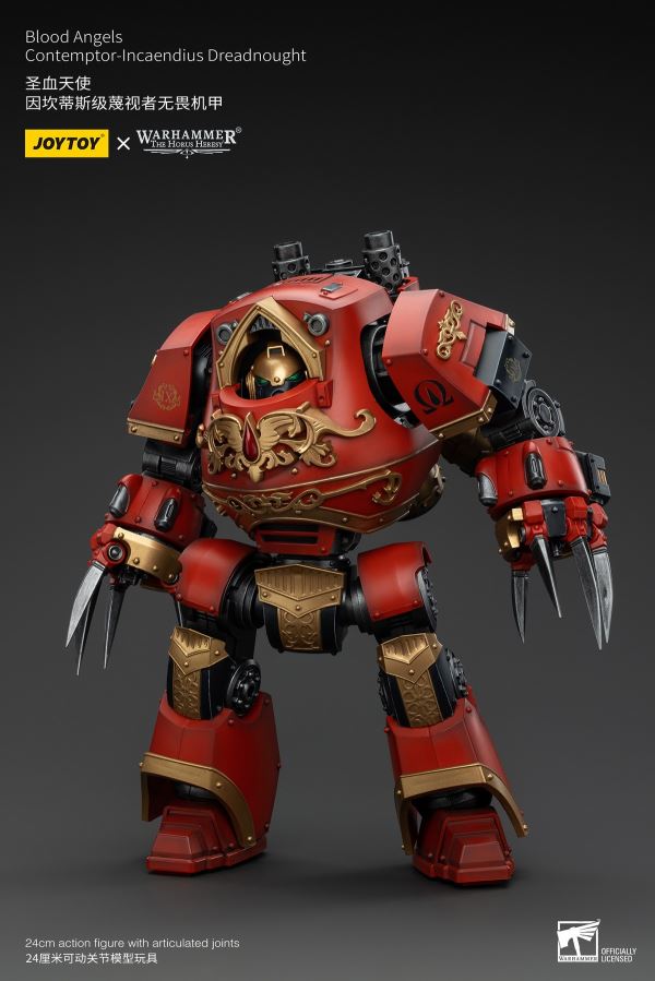 Blood Angels - First Captain of the Radron Regiment/Incantis-class Contemptor Dreadnought/Dawnbreaker 1/18