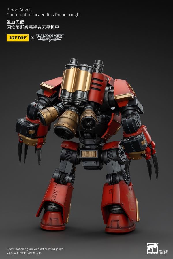 Blood Angels - First Captain of the Radron Regiment/Incantis-class Contemptor Dreadnought/Dawnbreaker 1/18