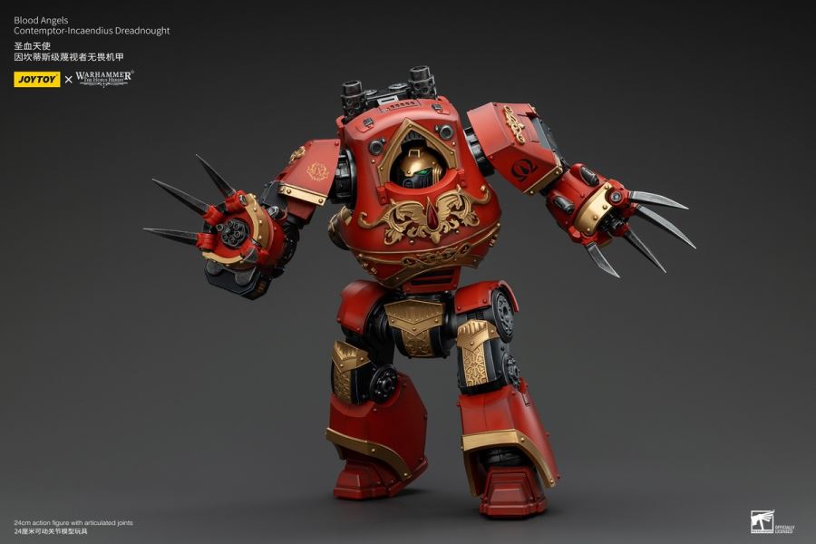 Blood Angels - First Captain of the Radron Regiment/Incantis-class Contemptor Dreadnought/Dawnbreaker 1/18