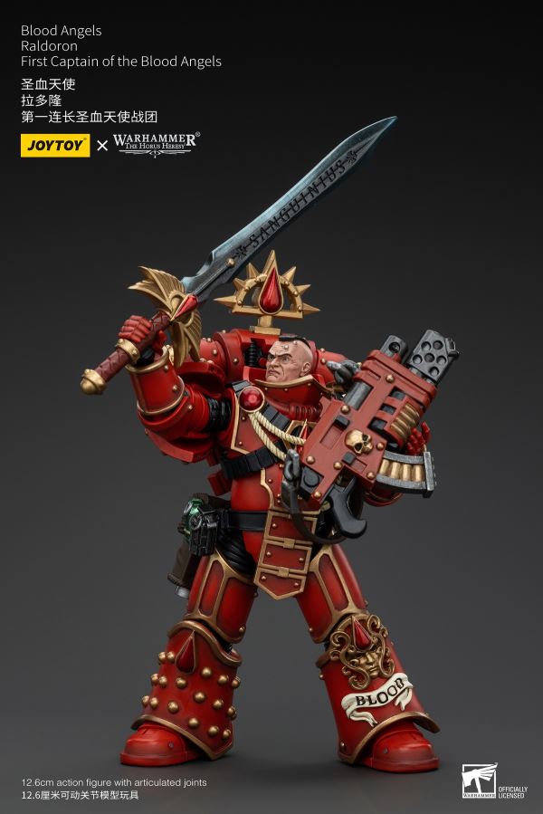 Blood Angels - First Captain of the Radron Regiment/Incantis-class Contemptor Dreadnought/Dawnbreaker 1/18