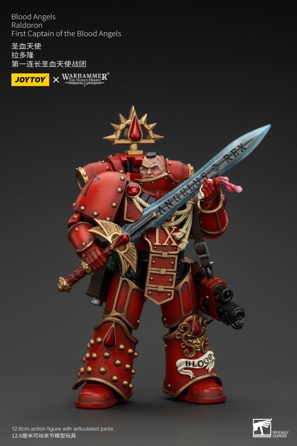 Blood Angels - First Captain of the Radron Regiment/Incantis-class Contemptor Dreadnought/Dawnbreaker 1/18