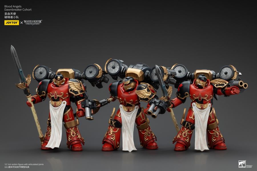 Blood Angels - First Captain of the Radron Regiment/Incantis-class Contemptor Dreadnought/Dawnbreaker 1/18