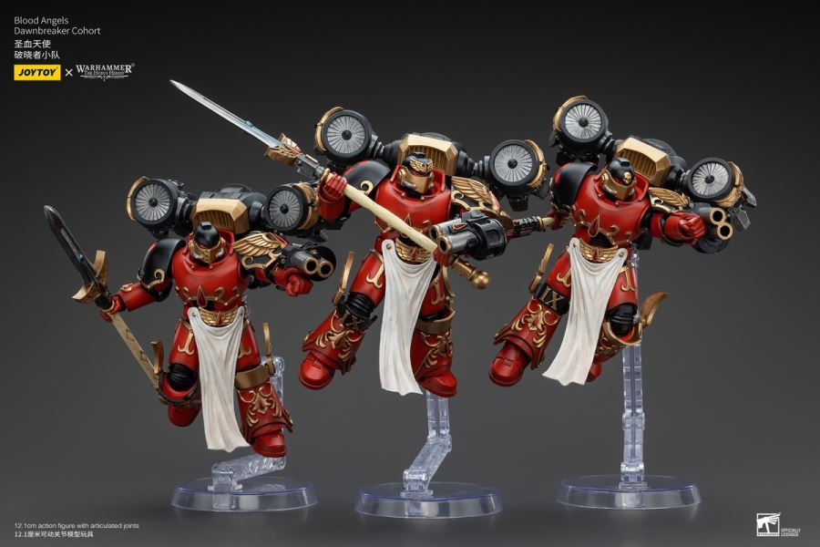 Blood Angels - First Captain of the Radron Regiment/Incantis-class Contemptor Dreadnought/Dawnbreaker 1/18