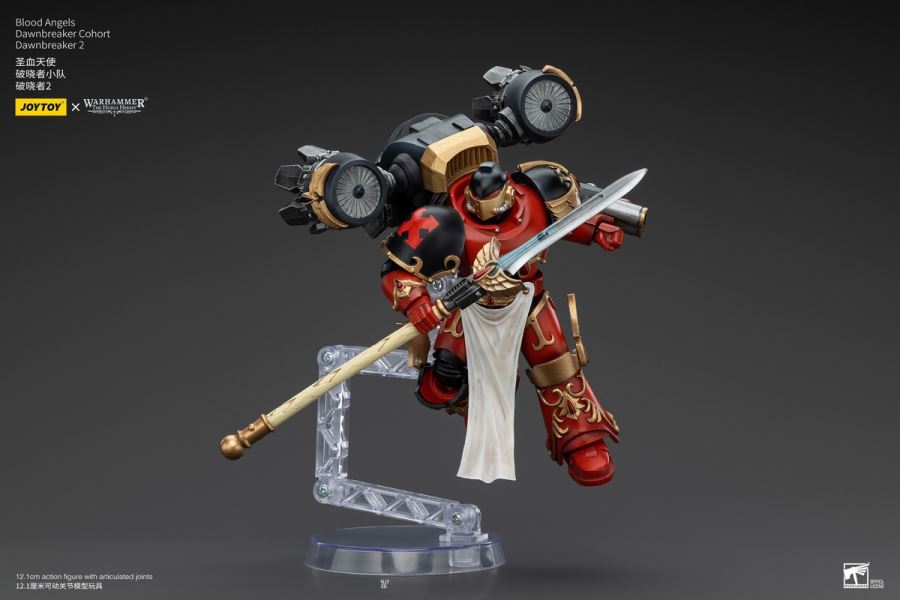 Blood Angels - First Captain of the Radron Regiment/Incantis-class Contemptor Dreadnought/Dawnbreaker 1/18