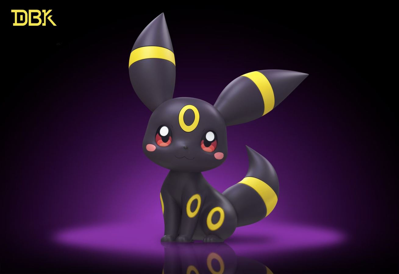 Chibi Espeon & Umbreon - Pokemon
