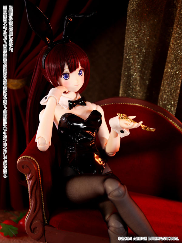 Iris Collect Series Sumire / Bunny Queen Coordinate set (Black Rose ver.)