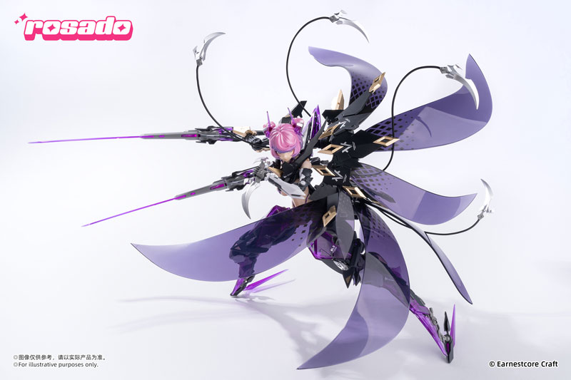 rosado Project RS-02 Seika Black Iris 1/10 Complete Model