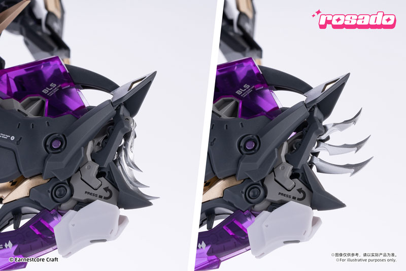 rosado Project RS-02 Seika Black Iris 1/10 Complete Model