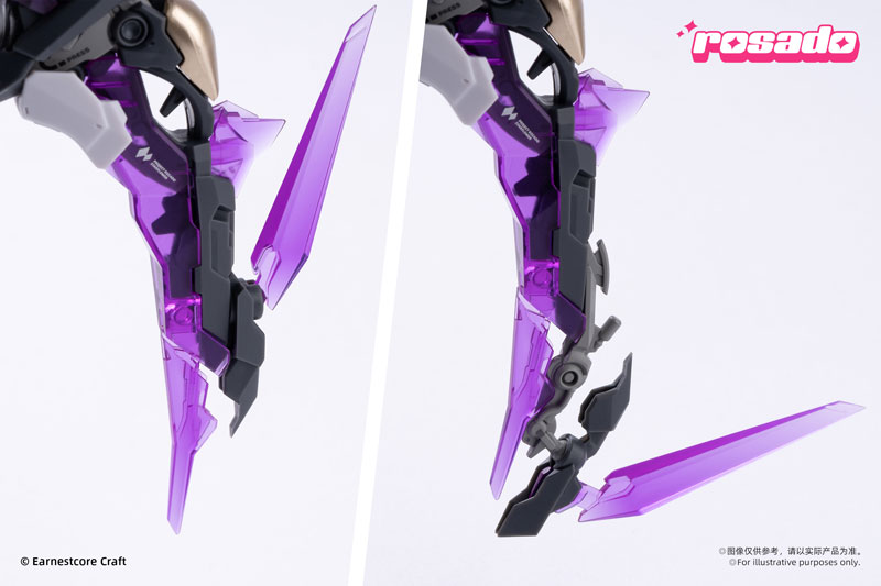 rosado Project RS-02 Seika Black Iris 1/10 Complete Model