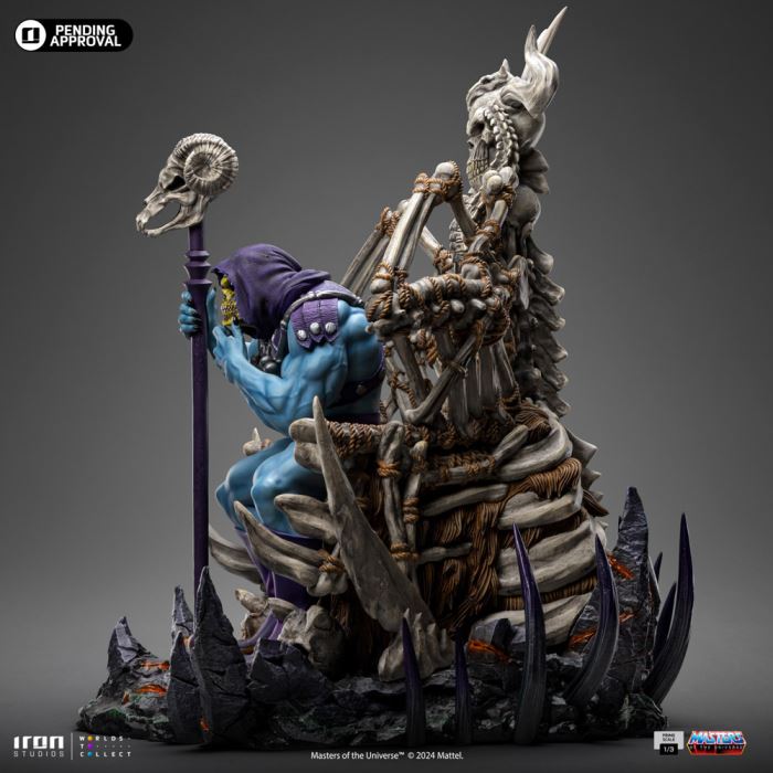 Skeletor on Throne