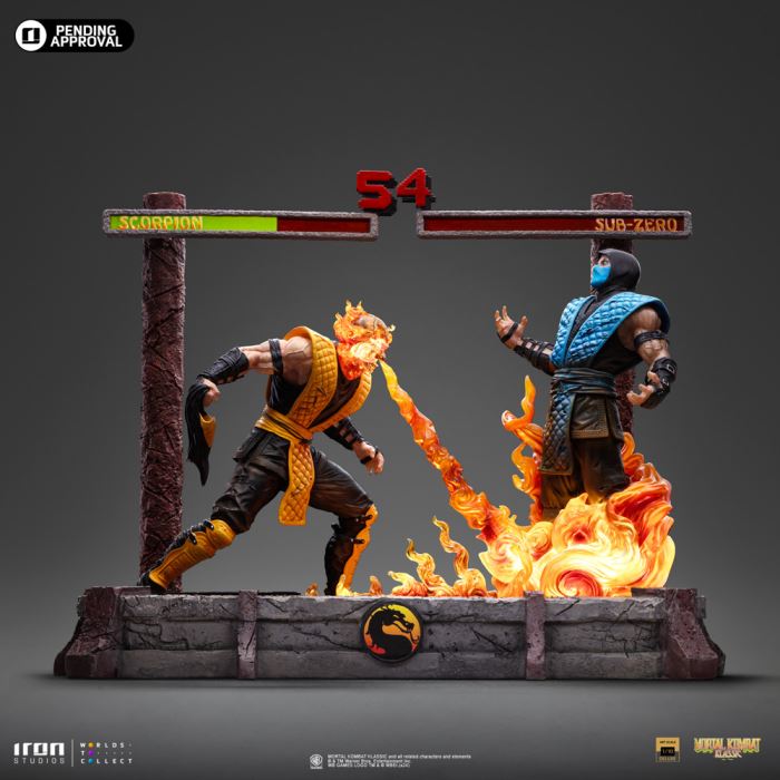 Fatality Scorpion vs Sub-Zero Deluxe