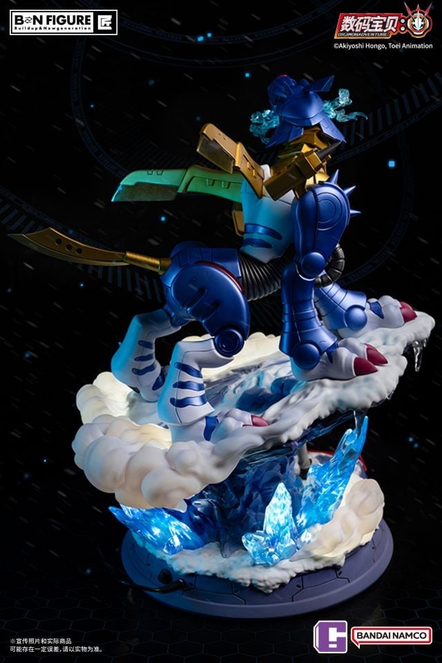 Yamato Matt Ishida & Metal Garurumon with LED – Digimon Official Resin Statue