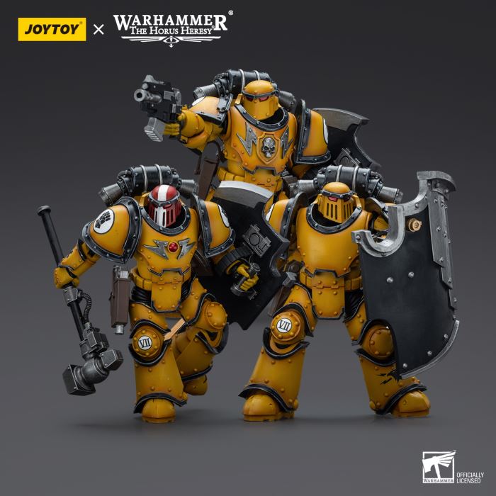 Imperial Fist-First Warrior Sigismund/MK3 Siege Team 1/18