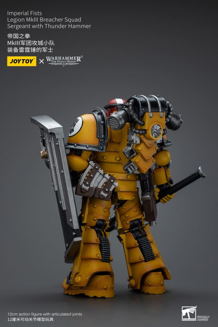 Imperial Fist-First Warrior Sigismund/MK3 Siege Team 1/18