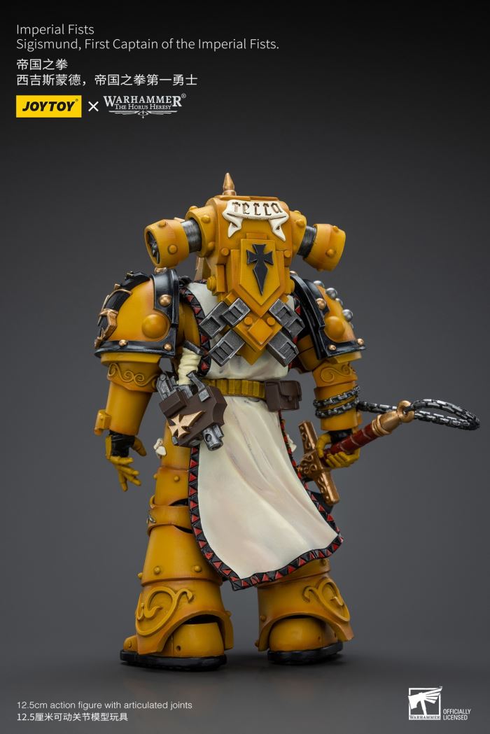 Imperial Fist-First Warrior Sigismund/MK3 Siege Team 1/18