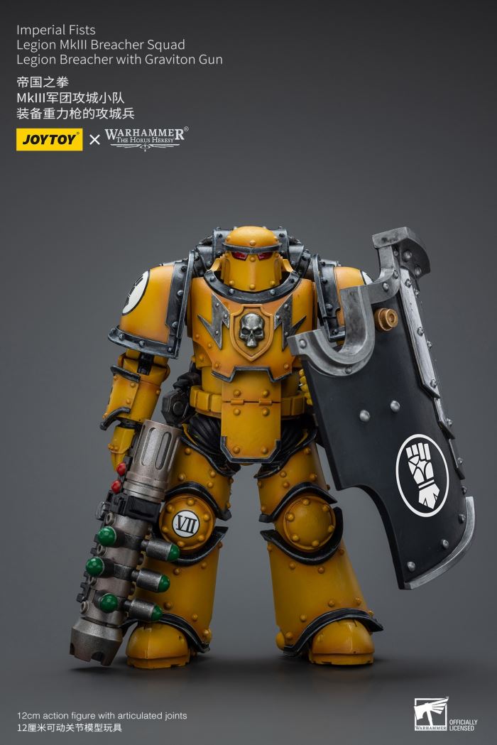 Imperial Fist-First Warrior Sigismund/MK3 Siege Team 1/18