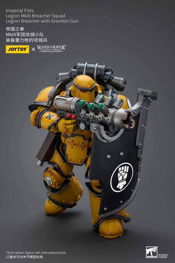 Imperial Fist-First Warrior Sigismund/MK3 Siege Team 1/18