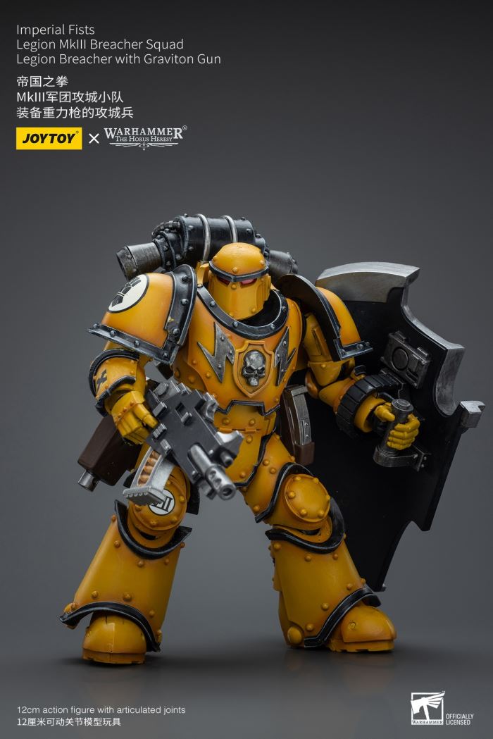 Imperial Fist-First Warrior Sigismund/MK3 Siege Team 1/18