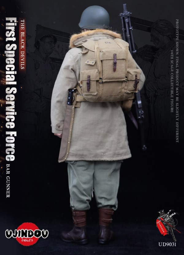 World War II US-Canada Joint Special Service Team 1 - Browning Automatic Rifle Shooter